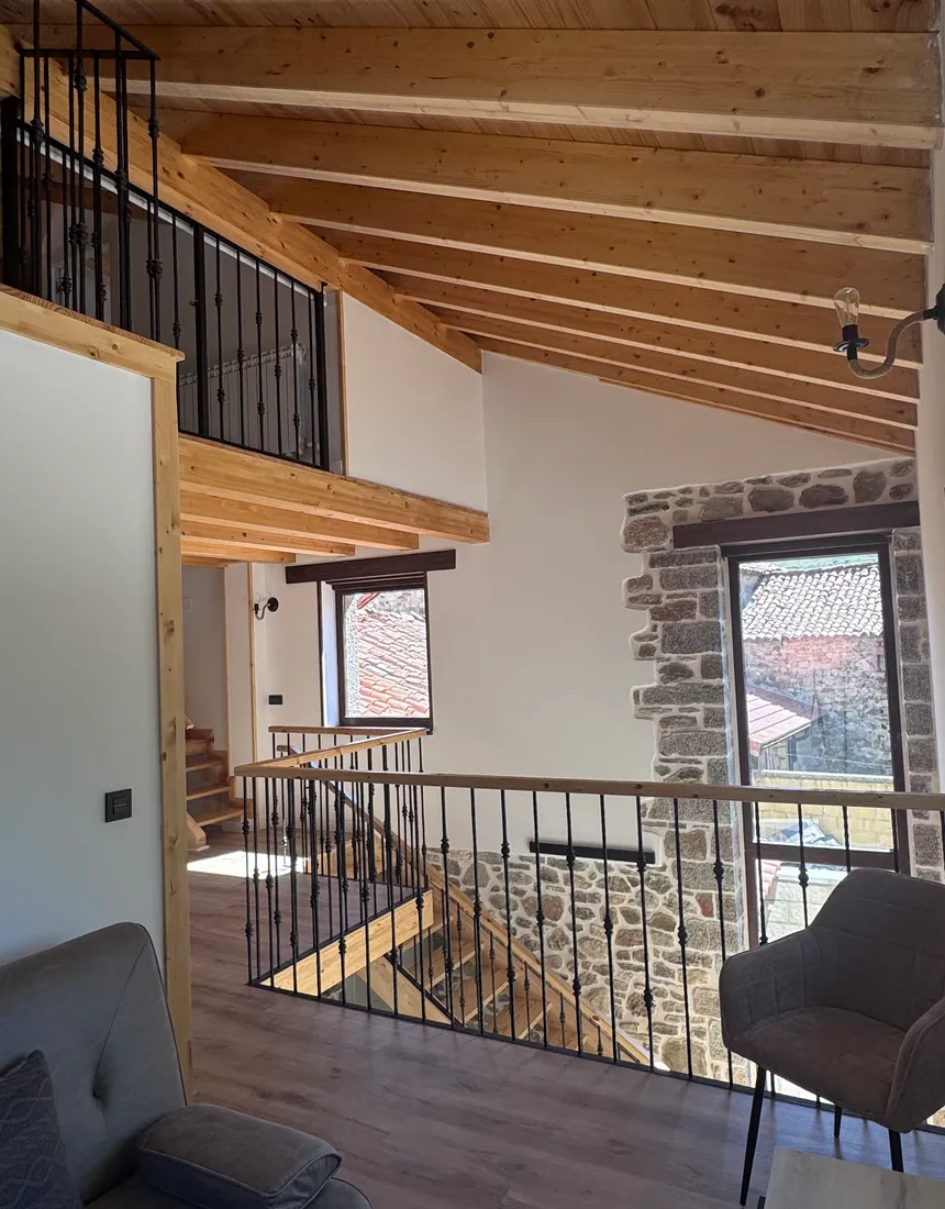 Primer piso de la casa rural